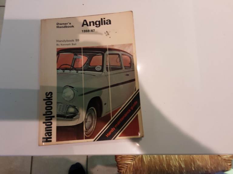 Ford anglia 1959=67 workshop owners manual