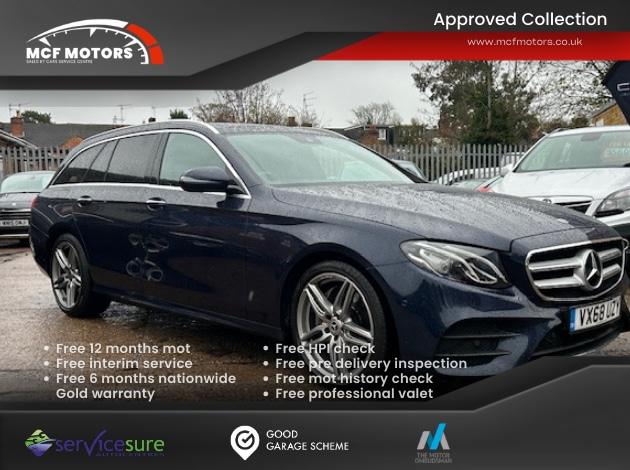 2018 Mercedes-Benz E Class E220d AMG Line Premium 5dr 9G-Tronic ESTATE Diesel Automatic