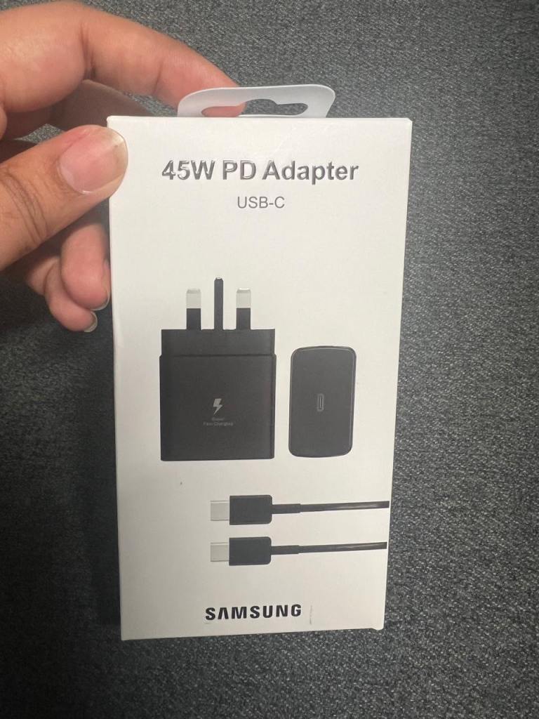 image for Samsung 45W charging set (c-c type)