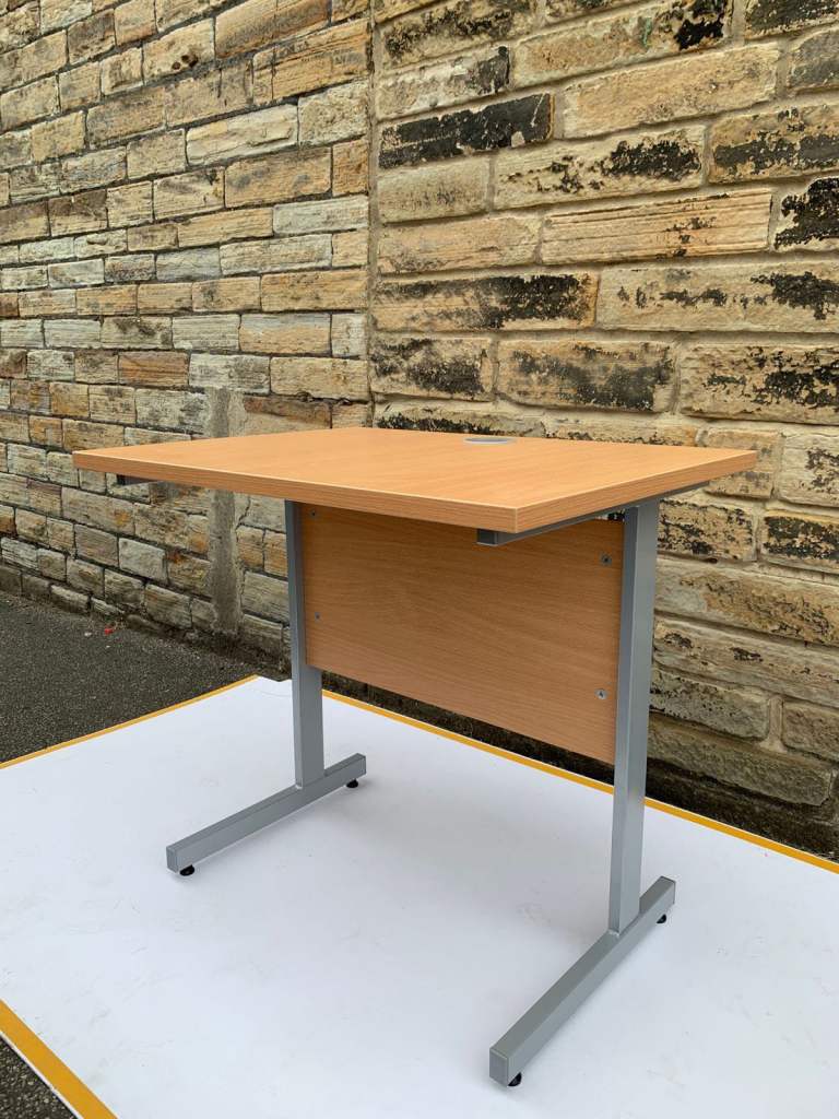 Brand new small cantilever office desk or school desk (80cm x 60cm ) 80 available