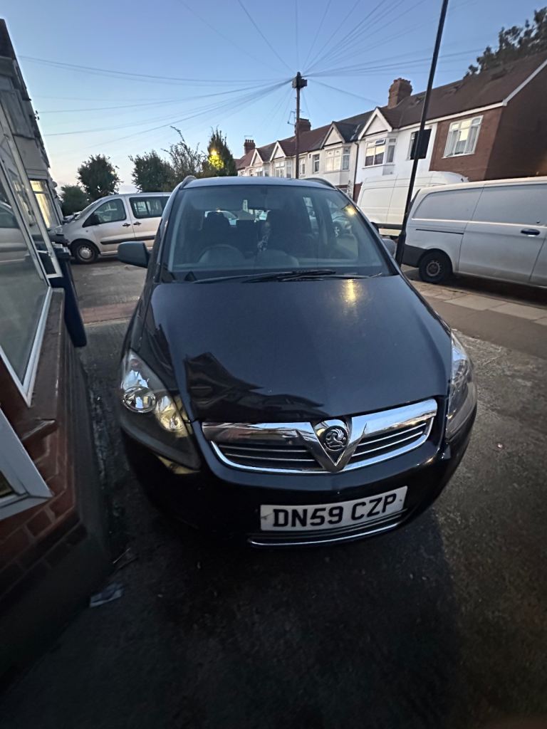 Vauxhall, ZAFIRA, MPV, 2009, Manual, 1598 (cc), 5 doors