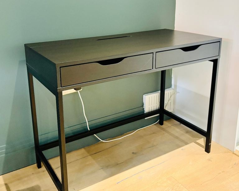 IKEA ALEX Desk, Dark Grey, 100x48 cm – Good Condition