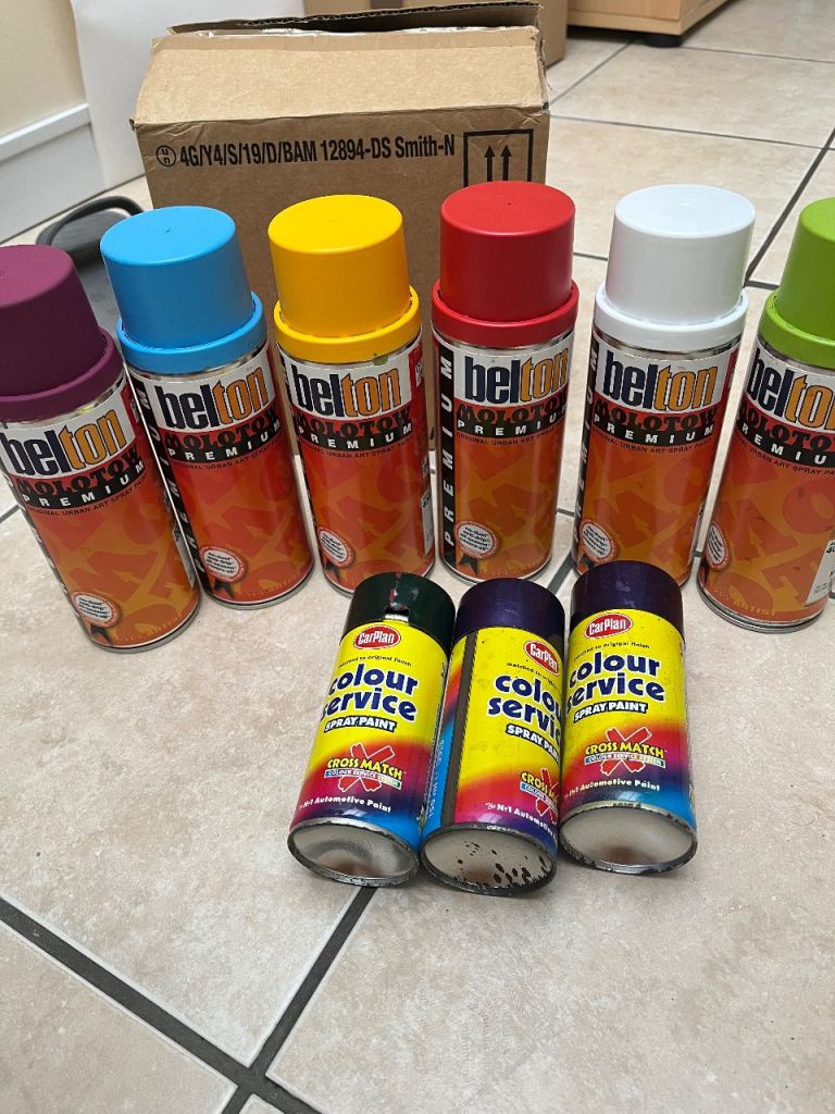 Belton Molotow Premium Spray Paint Cans - Various Colours
