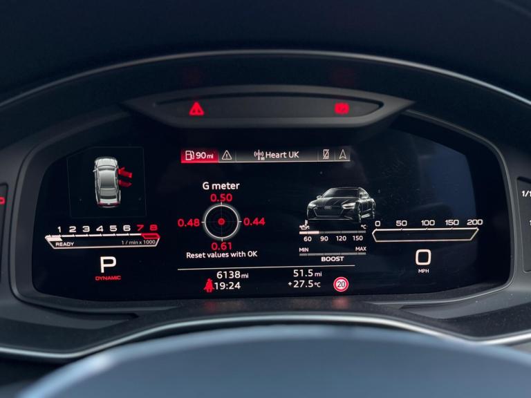  Audi RS7 4.0 TFSI V8 Performance Carbon Black Sportback Tiptronic quattro Euro 6 (s/ Petrol Auto...