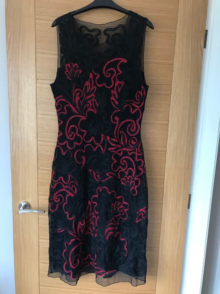 Phase Eight Black/Red Dress