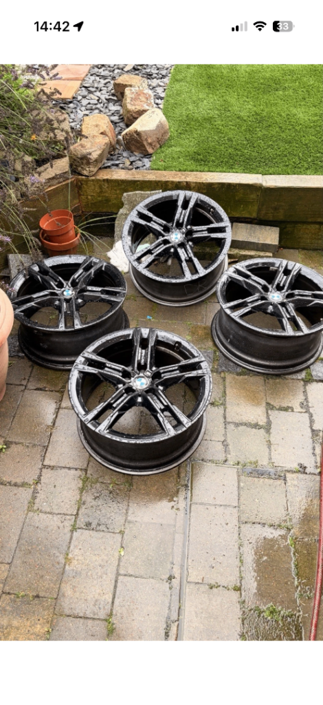 Genuine BMW 1,2 Series 18" 556M Alloy Wheels,M235i/M135i F40 F44 5x112 TPMS,Mini