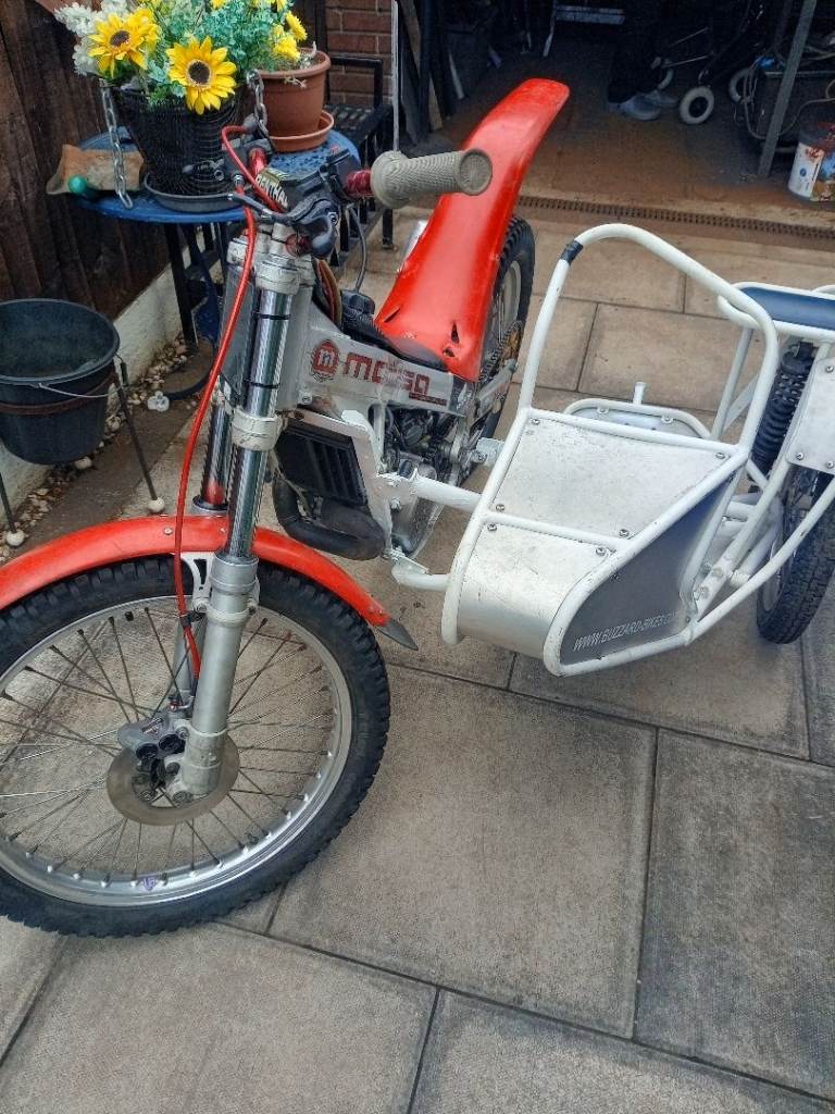 Trials side car outfit, montesa 315r