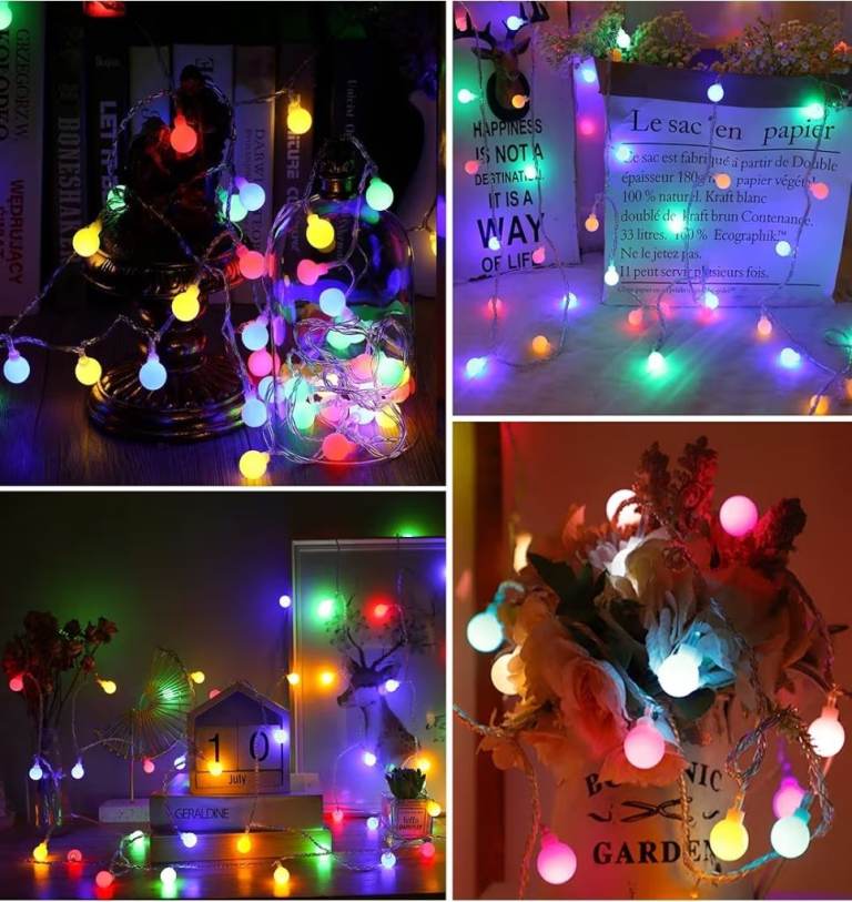 Fairy Lights Battery Powered - Multi-Coloured 