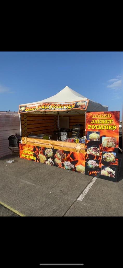 Jacket potato business for sale.