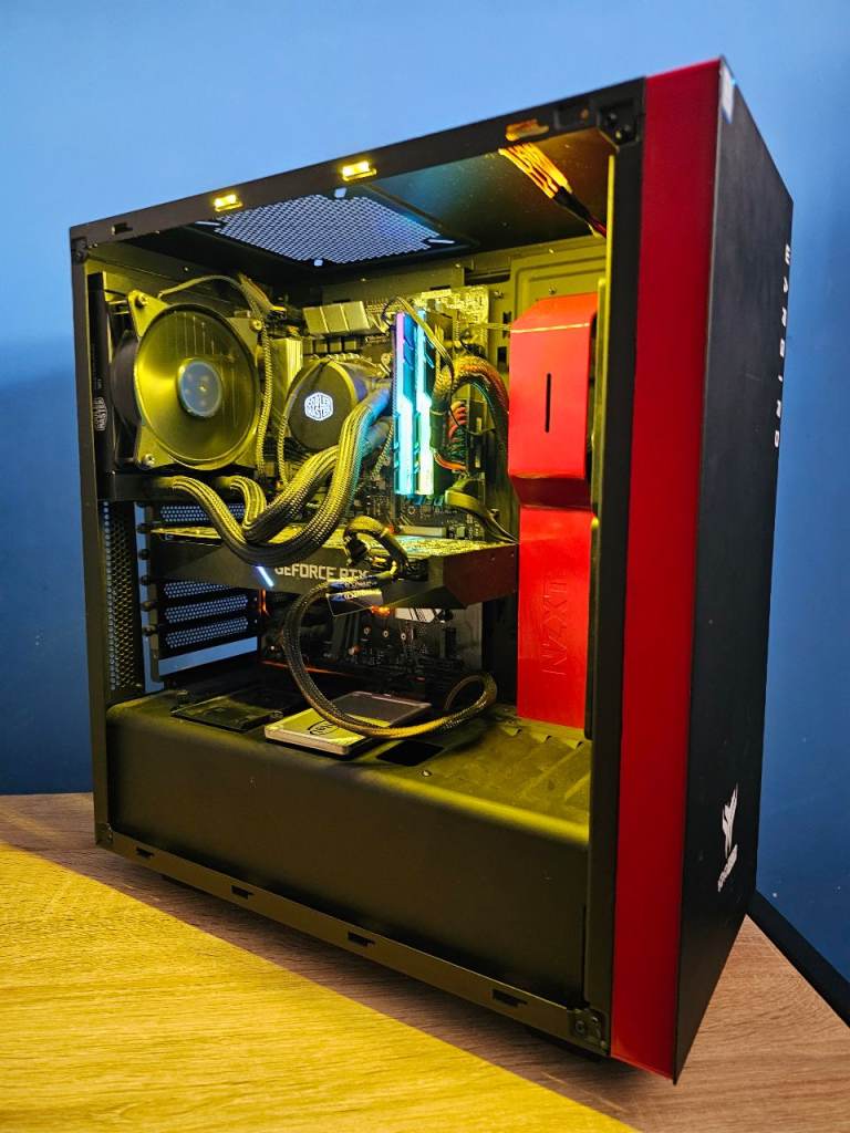 Gaming pc worstation and desktop computer