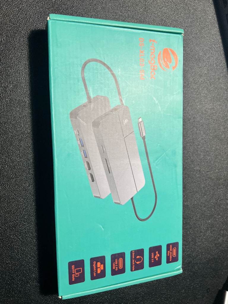 i-magBac Macbook Docking Station Dual Monitor 2 HDMI 4K/60Hz for MacOS