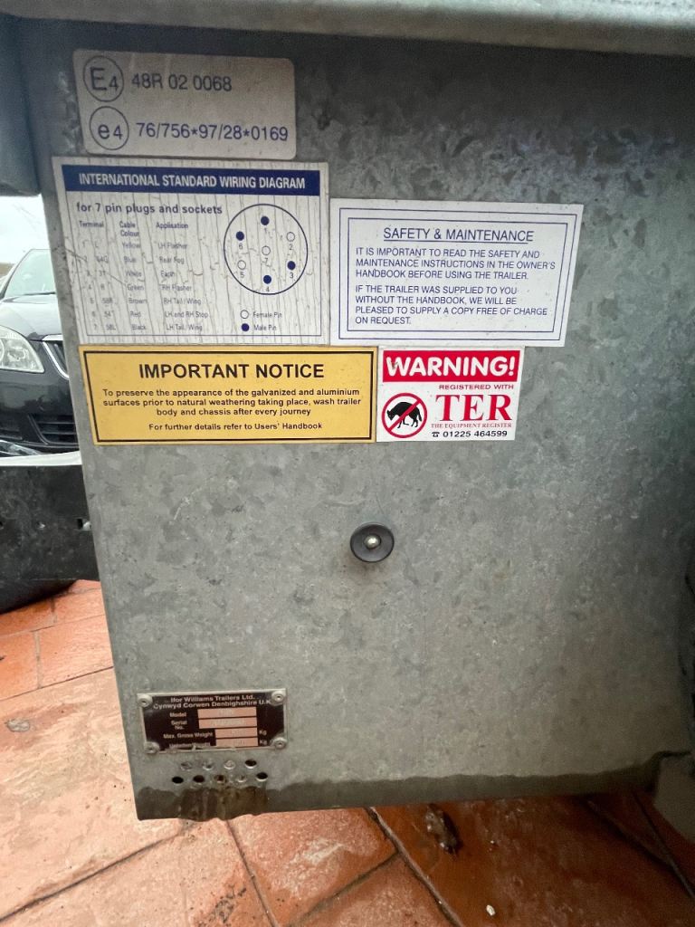 P5E Trailer Ifor Williams 