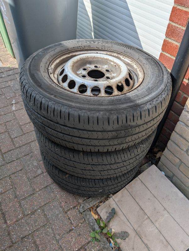 3x mercedes sprinter wheels 