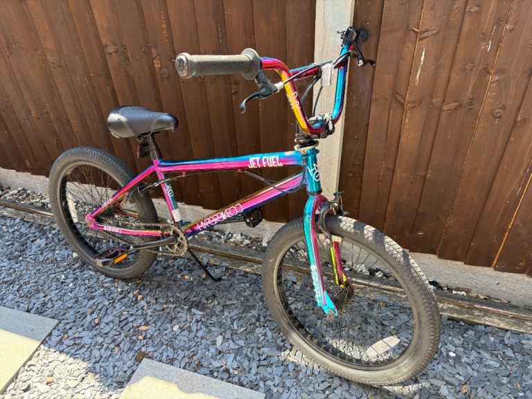 HyperBikeCo Jet Fuel BMX Bike – Multicoloured, Good Condition