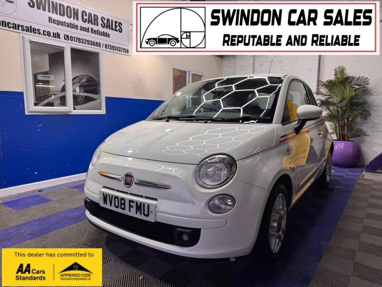 2008 Fiat 500 1.2 Sport 3dr HATCHBACK PETROL Manual