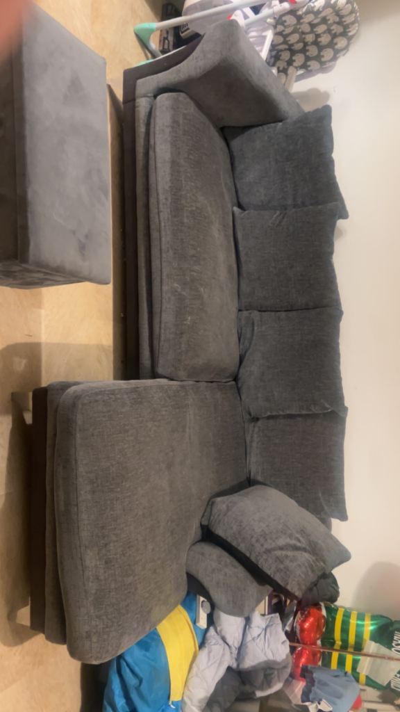 Corner Sofa and Chair