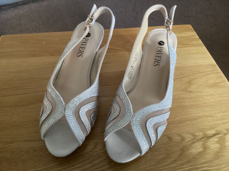 PAVERS Sling-Back evening sandals