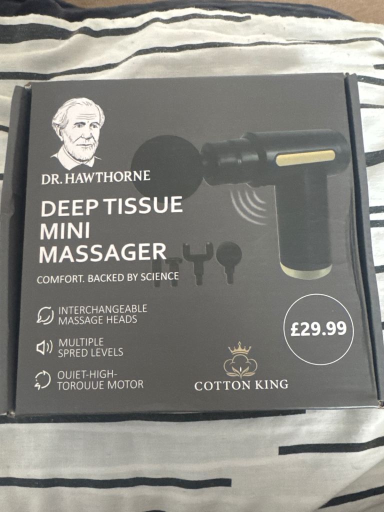 DR. HAWTHORNE Deep Tissue Mini Massager - NEW