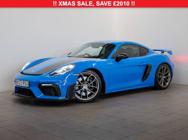 2023 Porsche 718 Cayman 4.0 GT4 Coupe 2dr Petrol PDK Euro 6 (s/s) (420 ps) Coupe Petrol Automatic