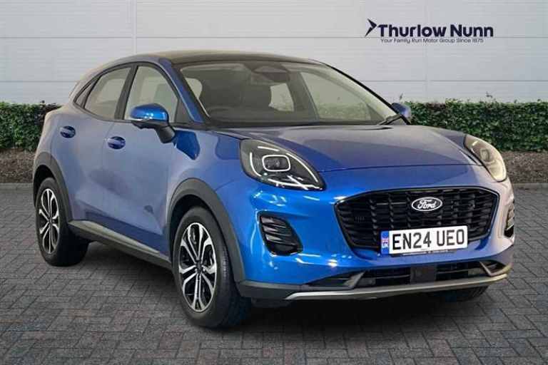 2024 Ford Puma 1.0T EcoBoost MHEV Titanium SUV 5dr Petrol Hybrid DCT Euro 6 (s/s) (125 ps) SUV Hy...