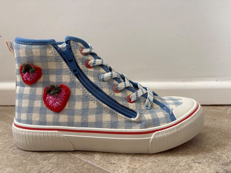 M&S hi-top sneakers / trainers / shoes