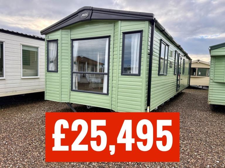 OFF SITE static caravan Scotland double glazed & heated 2 bed ABI Blenheim 39x12