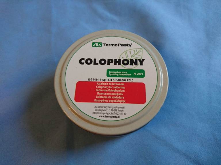 SOLDERING FLUX ROSIN