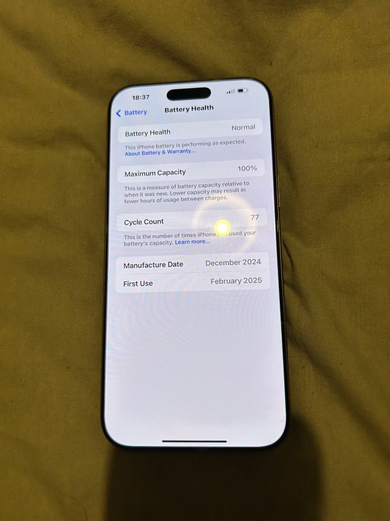 iPhone 16 pro max 256GB