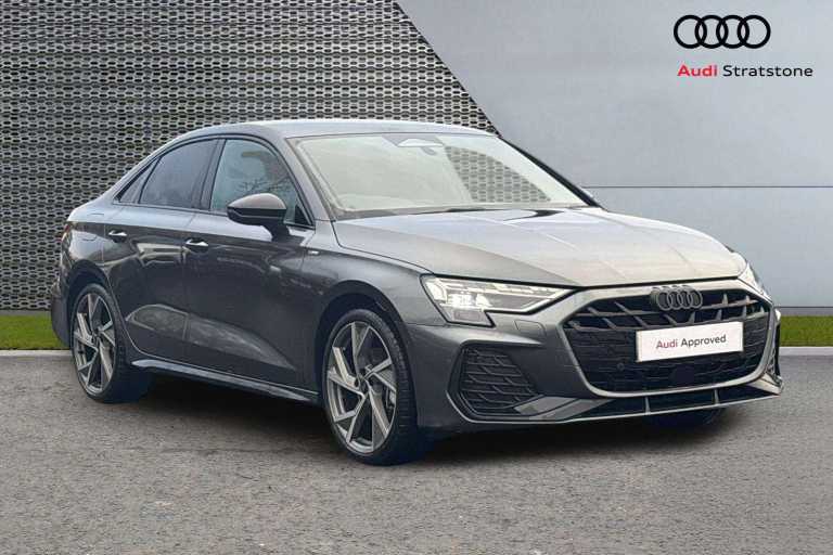 2025 Audi A3 2.0 TDI 150 Black Edition 4dr S Tronic Saloon Diesel Automatic