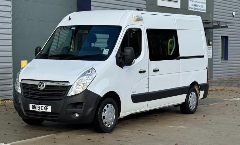 image for VAUXHALL MOVANO 2.3 CDI MWB L2 H2 2019 (19) WELFARE UNIT MESS VAN CREW CAB
