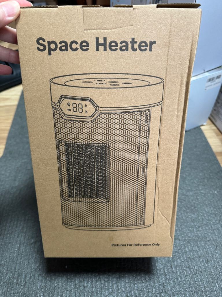 Heater, 1500W PTC Electric with ECO Mode