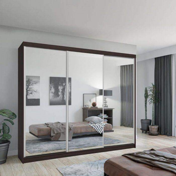image for GUARANTEED PRICE- BRAND NEW 2 3 DOOR GERMAN SLIDING TWO THREE DOOR WARDROBE IN 4 COLORS *