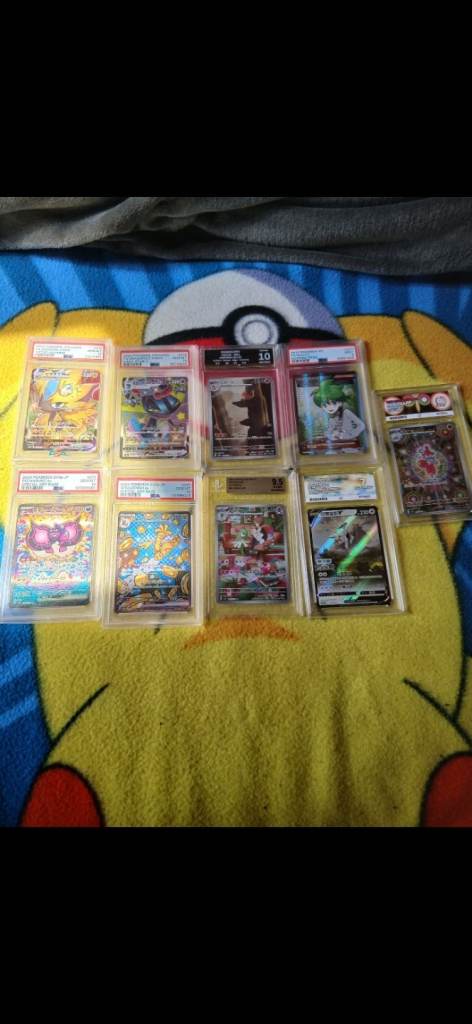 Graded pokemon cards 