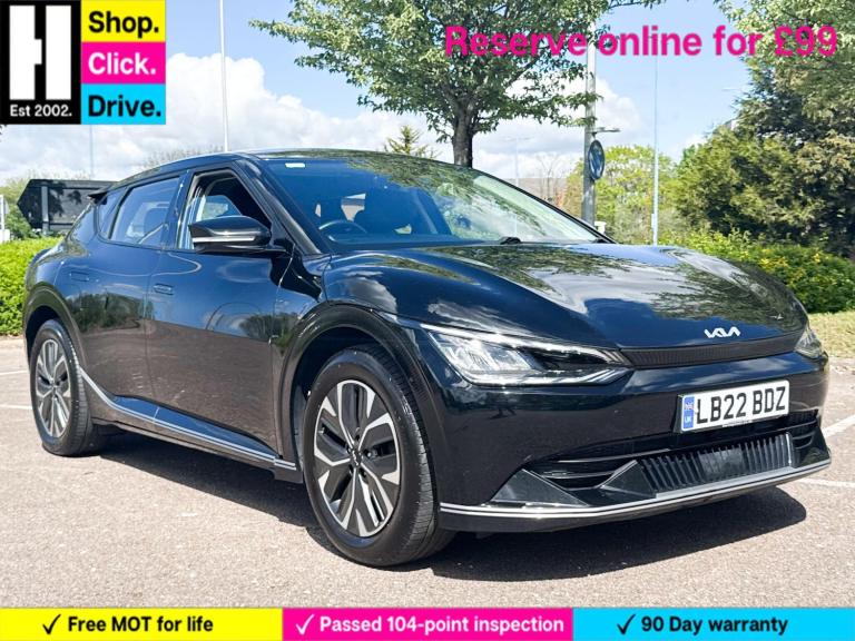 2022 Kia EV6 77.4kWh Air Hatchback 5dr Electric Auto (225 bhp) HATCHBACK Electric Automatic