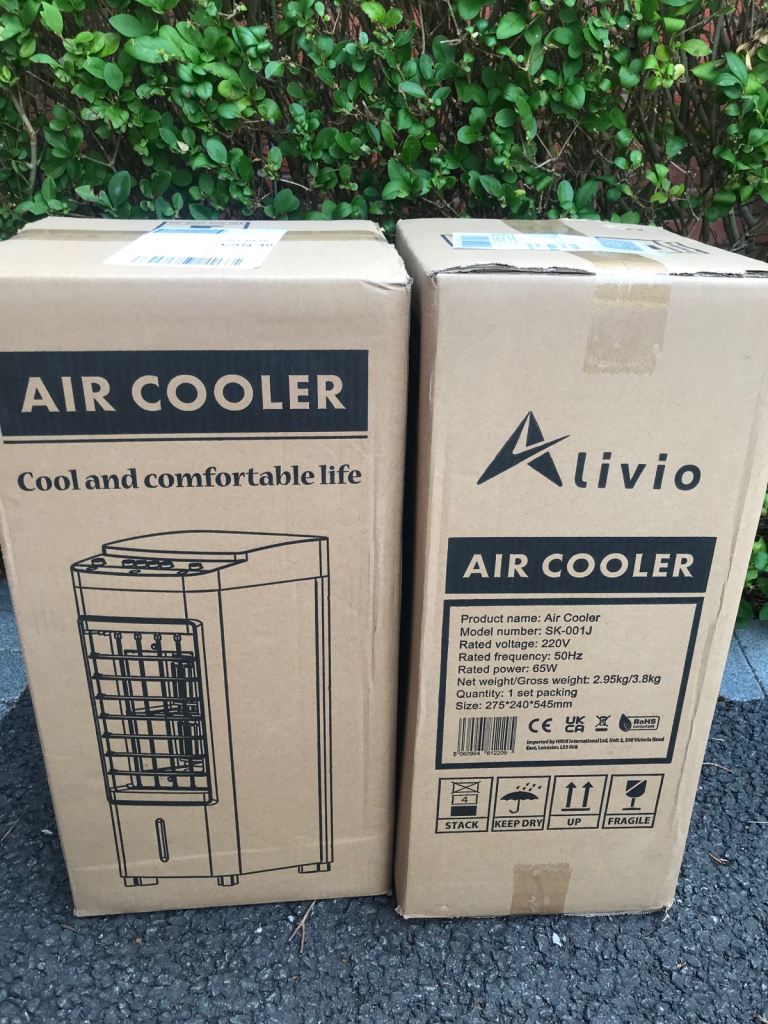 Two new air conditioning units 