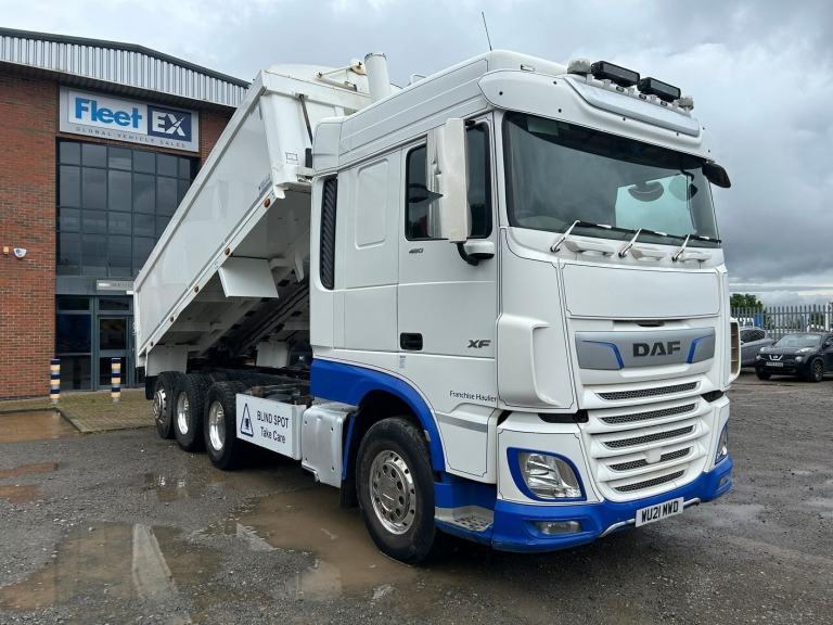 DAF FAW XF480 8X4 TRIDEM ALUMINIUM INSULATED TIPPER 2021 – WU21 MWD
