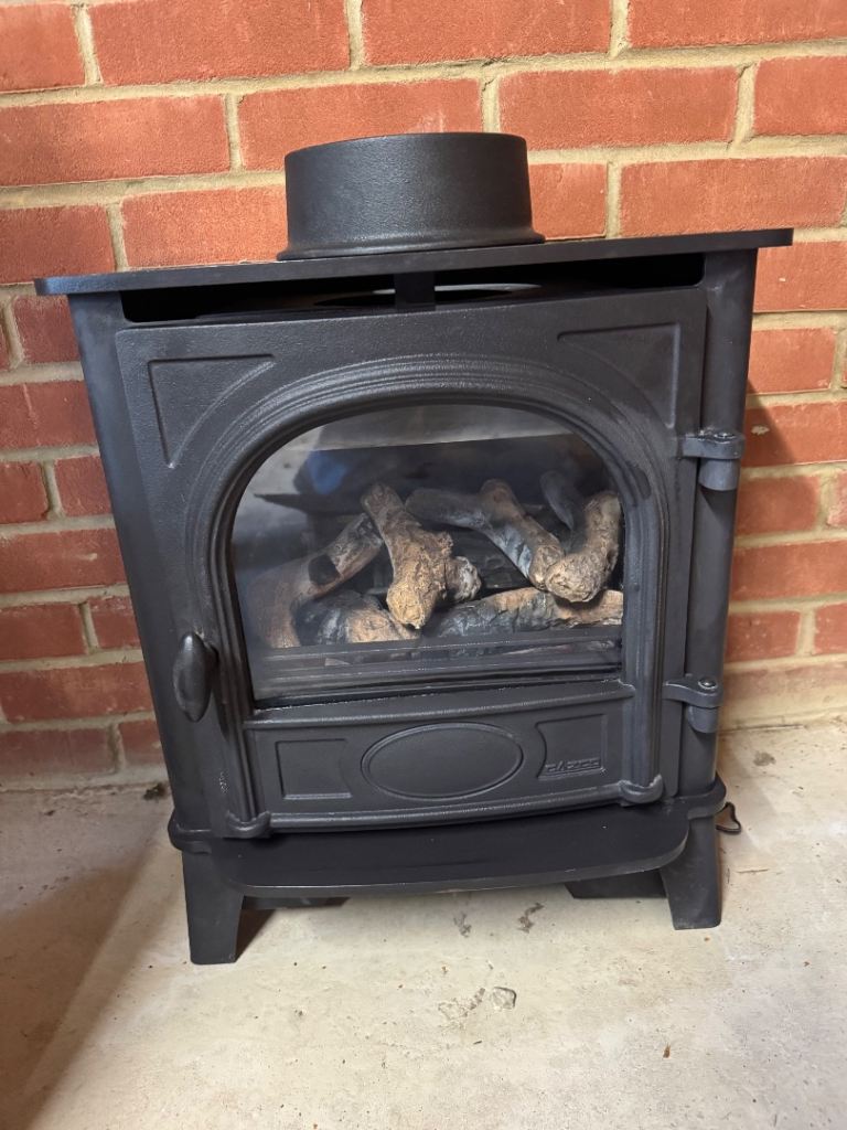 Gazco Stockton 5 Gas Cast Iron Log Burner Balanced Flue Stove