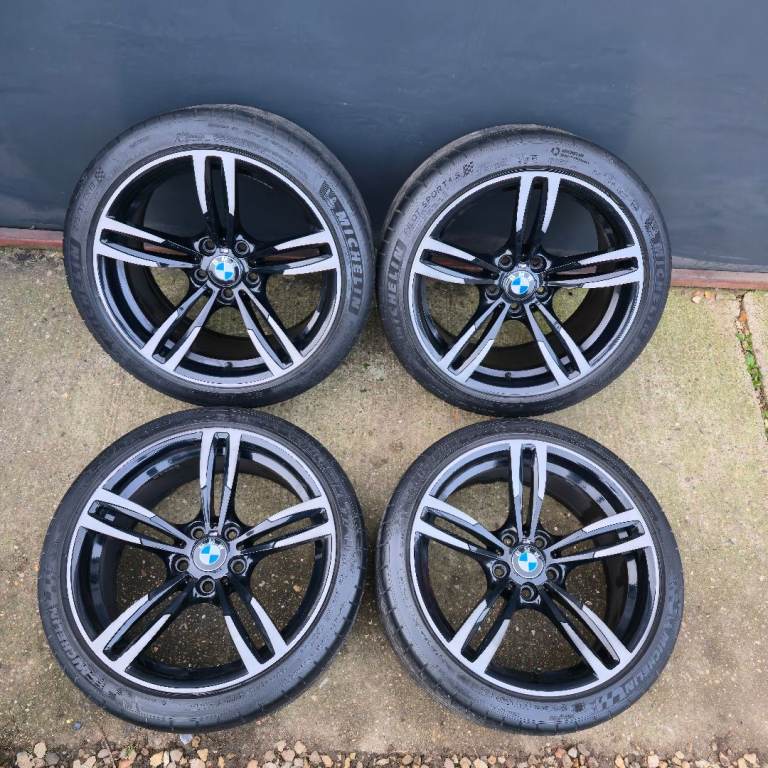 Genuine BMW 437M Competition Forged 19" Alloy Wheels M2 M3 M4 3 4 Smoked