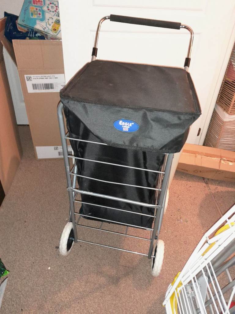 Brand New Eagle London 4-Wheel Folding Shopping Trolley