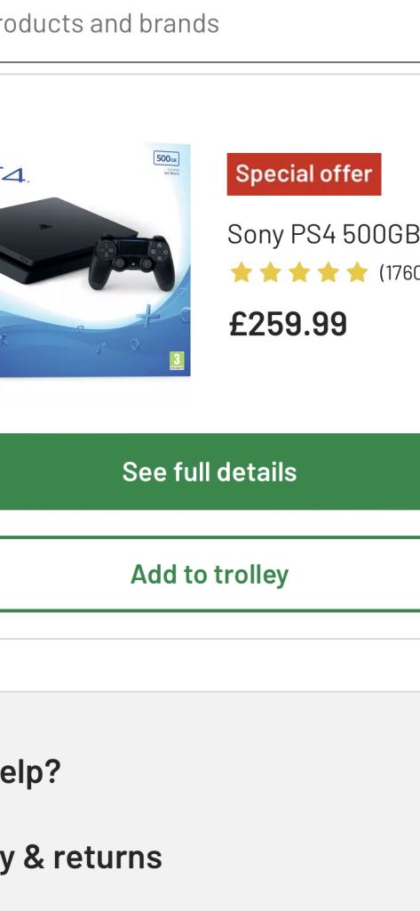 PlayStation 4 with controllers 