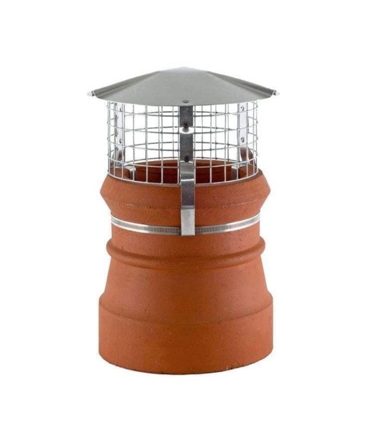 Chimney Birdguard Large Round Stainless Steel Chimney Cowl For Solid Fuel 