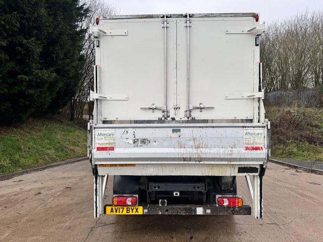 2017 17 DAF LF 150 Euro 6 14ft high sided tipper tail-lift a/c ex council