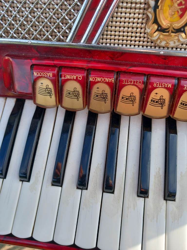 Accordion 120 bass accordion 9 treble  2 bass 