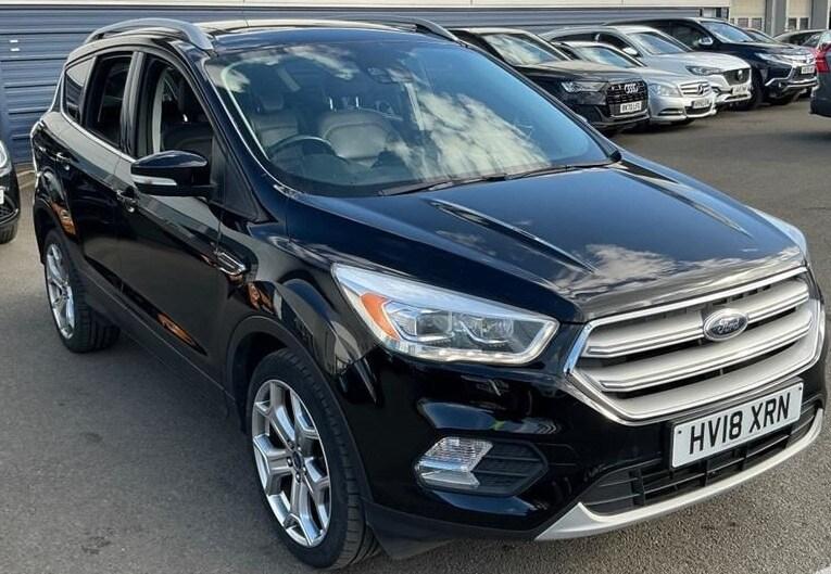 2018 Ford Kuga 2.0 TDCi Titanium X 5dr ++ PANROOF / LEATHER / AP PACK / ULEZ ++ HATCHBACK Diesel ...
