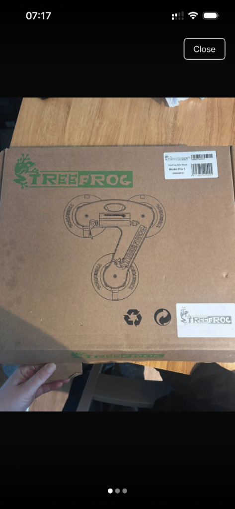 Treefrog Pro 1 Bike Rack – Brand New in Box
