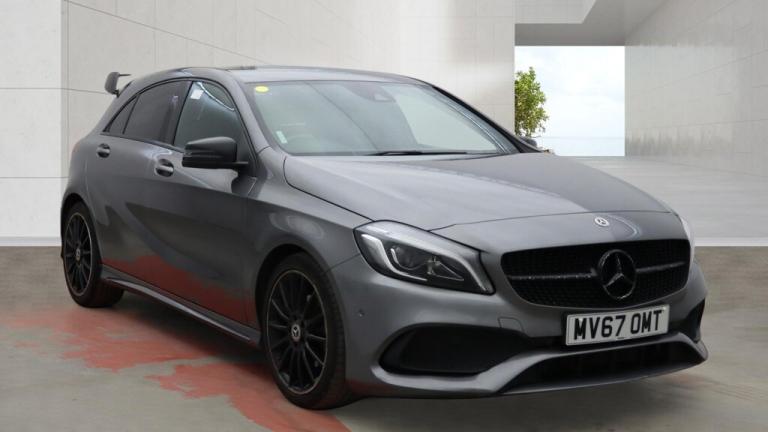 2017 Mercedes-Benz A-Class A180d AMG Line Premium 5dr Auto + NIGHT PACK / NAV / CAMERA / ULEZ / 7...