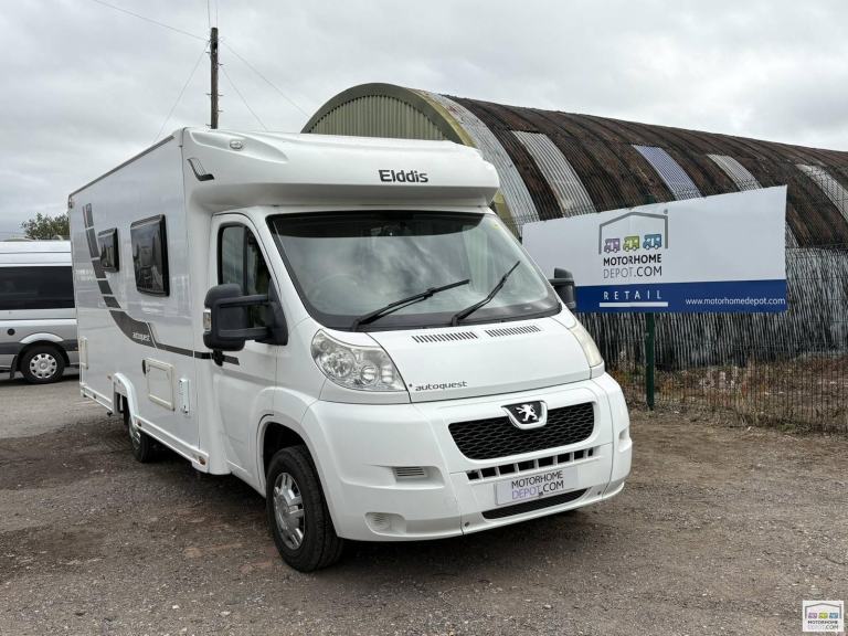 Autoquest 175 lovely 2 berth 2 belt motorhome for sale with a large bathroom 