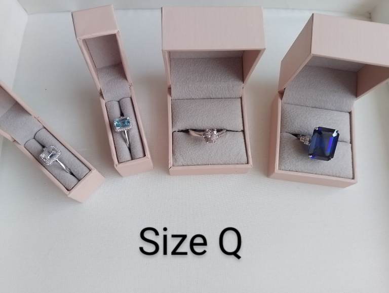 QVC Diamonique Rings - Assorted 