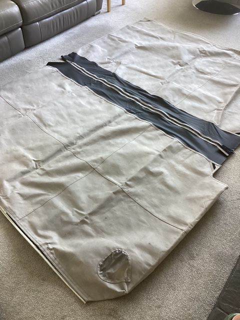 Caravan  Front Cover, and Winter Cover. Elddis Avante 554