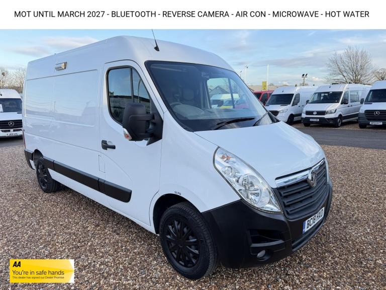 2018 Vauxhall Movano 2.3 CDTi 3500 Panel Van 5dr Diesel Manual FWD L2 H2 Euro 6 (130 ps) Panel Va...